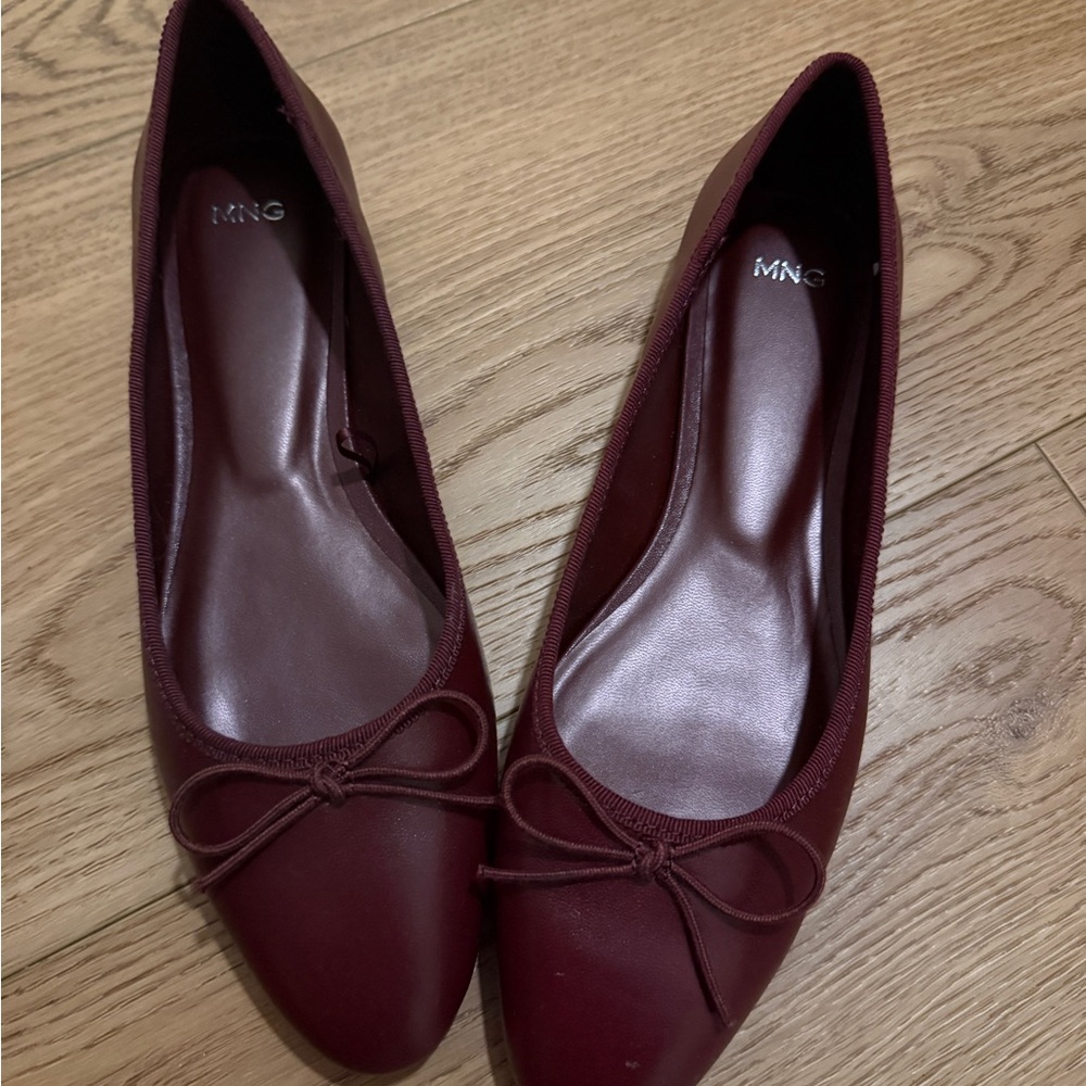 Mango Brown Flats Elegant Loafers